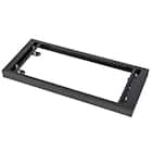 スチール書庫(上両開き・下引出し3段 HOS-X BK) 4枚目画像