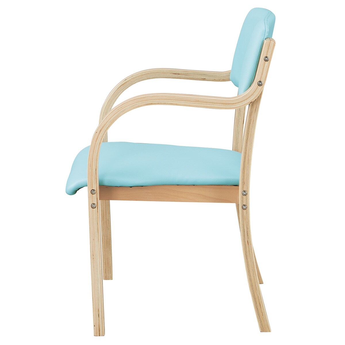 ミントブルー 木製 椅子 avd1011606.jpg
