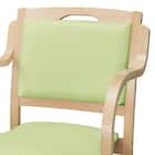 木製チェア(カトレア LBR-LGR) 8枚目画像