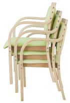 木製チェア(カトレア LBR-LGR) 9枚目画像