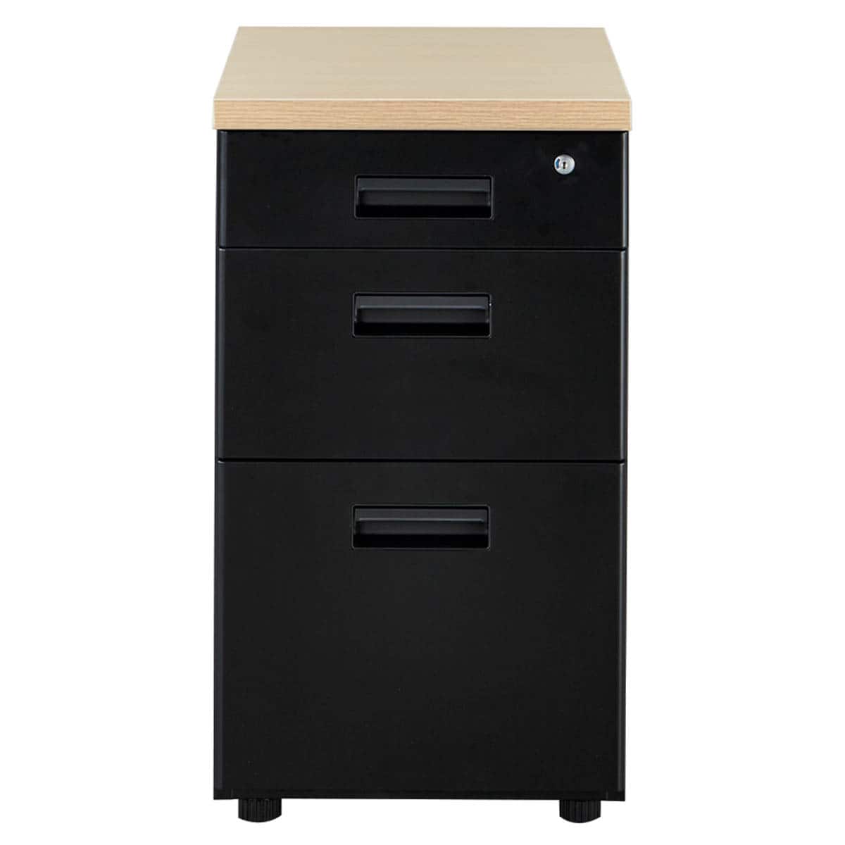 脇机(3段 YJD-3 OAK/BK) | ニトリネット【公式】 家具・インテリア通販