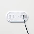 ワークテーブル(NSD-B1890R 右ラウンド WN/BK) 3枚目画像