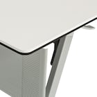 会議用テーブル(NTXR1545 幕板付き WH) 2枚目画像