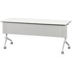 会議用テーブル(NTXR1560 幕板付き WH) 1枚目画像