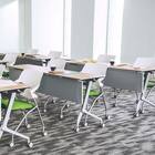 会議用テーブル(NTXR1560 幕板付き WH) 6枚目画像