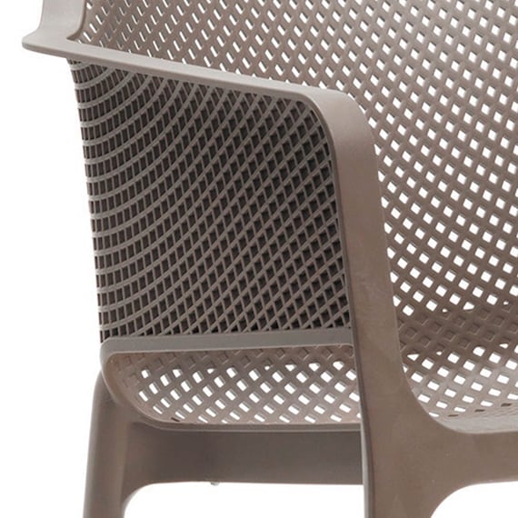 ガーデンチェア(ネット NAR-C04 トープ) 2枚目画像