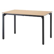 【在庫限り】ミーティングテーブル(NTNX1275・1575・1875・1890K 天板スクエアコーナー 角脚タイプ)