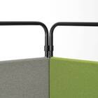 クロスパーテーション(NSC-1218 GY) 2枚目画像