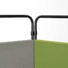 クロスパーテーション(NSC-1218 GY) 2枚目画像