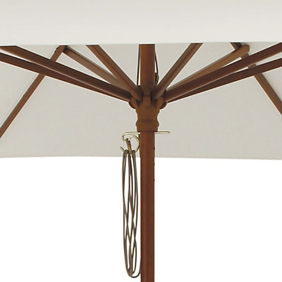 マーケットパラソル(ACT-24WH ベース付き) 2枚目画像