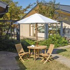 マーケットパラソル(ACT-24WH ベース付き) 6枚目画像