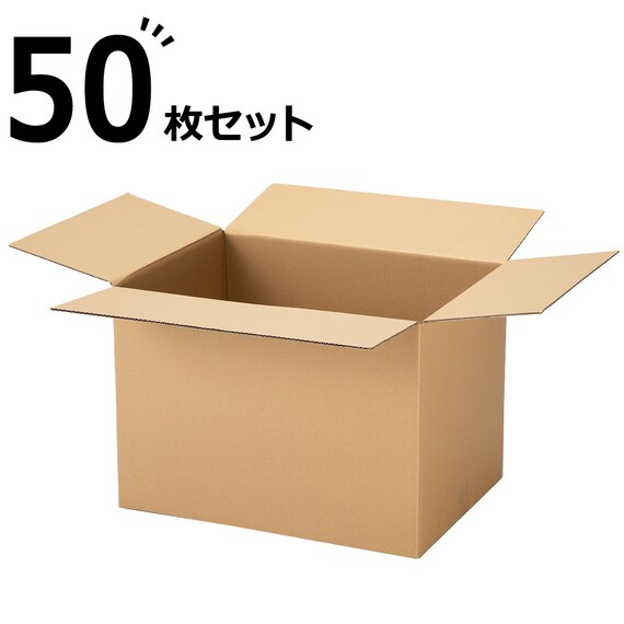 ダンボール Lサイズ 50枚セット 1枚目画像
