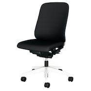 オフィスチェア(レナ KC-RN52SKL 背:クッション/ローバック ホワイト)