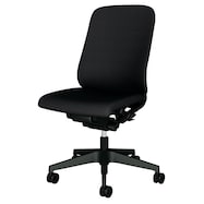 オフィスチェア(レナ KC-RN62SKL 背:クッション/ローバック ブラック)