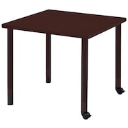 福祉テーブル(四角形 NT-FPA2C スペーサー調高脚/2個キャスター)