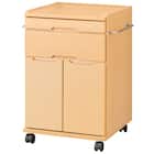 床頭台(IM-001L 開き戸 NA) 1枚目画像