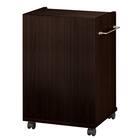 床頭台(IM-001L 開き戸 DBR) 4枚目画像