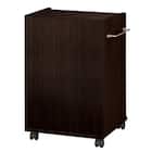 床頭台(IM-001L 開き戸 DBR) 4枚目画像