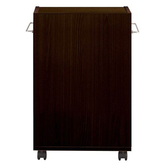 床頭台(IM-001L 開き戸 DBR) 5枚目画像