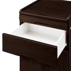 床頭台(IM-001L 開き戸 DBR) 7枚目画像