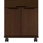 床頭台(IM-001L 開き戸 DBR) 8枚目画像