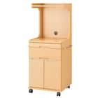 床頭台(IM-001M 開き戸 NA) 1枚目画像