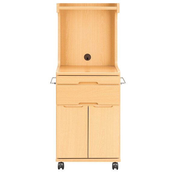 床頭台(IM-001M 開き戸 NA) 2枚目画像