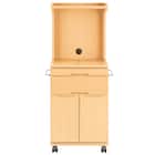 床頭台(IM-001M 開き戸 NA) 2枚目画像