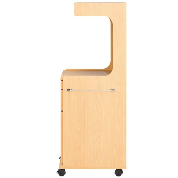 床頭台(IM-001M 開き戸 NA) 3枚目画像