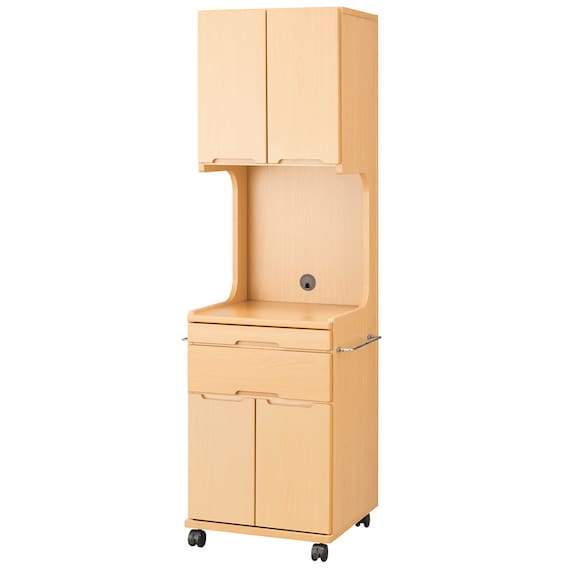 床頭台(IM-001H 開き戸 NA) 1枚目画像