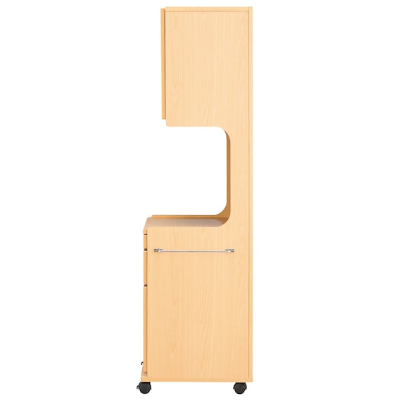 床頭台(IM-001H 開き戸 NA) 4枚目画像