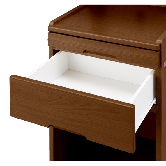 床頭台(IM-001L ミニ冷蔵庫収納 MBR) 8枚目画像