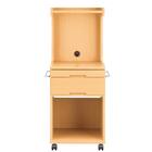 床頭台(IM-001M ミニ冷蔵庫収納 NA) 2枚目画像