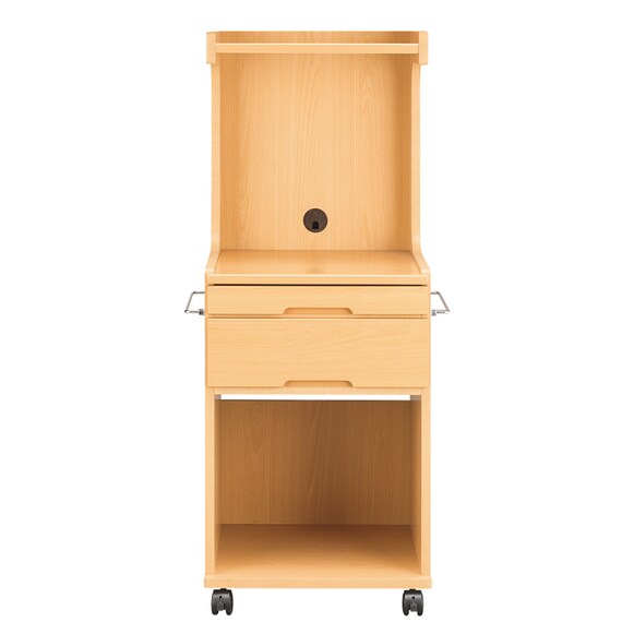 床頭台(IM-001M ミニ冷蔵庫収納 NA) 2枚目画像