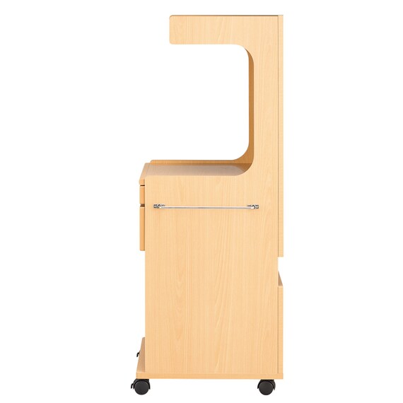 床頭台(IM-001M ミニ冷蔵庫収納 NA) 3枚目画像