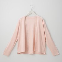 麻混ショートカーディガン　Mサイズ