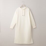 ボトルネック軽量ダンボールニットワンピース　(49001)
