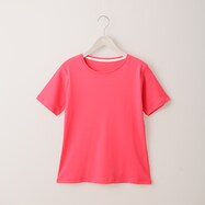 【N+商品】接触冷感　ＵＶカットクルーネック半袖カットソー　(69010)