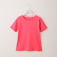 【N+商品】接触冷感　ＵＶカットクルーネック半袖カットソー　LLサイズ　(69010)