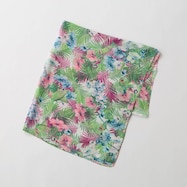 ボタニカル柄ストール (99016)