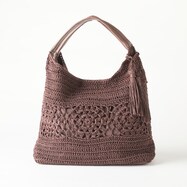 【N+商品】透かし編みバッグ　(99019)