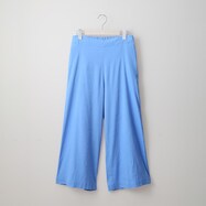 【N+商品】麻混クールワイドパンツ（ショート）　(29041)