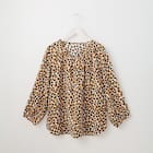 ハート柄ギャザー襟ブラウス (50001) 1枚目画像