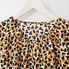 ハート柄ギャザー襟ブラウス (50001) 4枚目画像