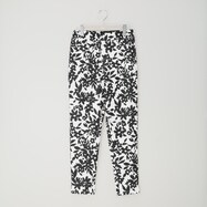 単色花柄プリントレギンスパンツ　(20003)