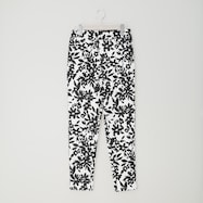 単色花柄プリントレギンスパンツ (20003)