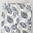 グレイッシュリーフ柄プリントレギンスパンツ (20004) 4枚目画像