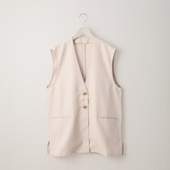麻調ジレ　(19019)