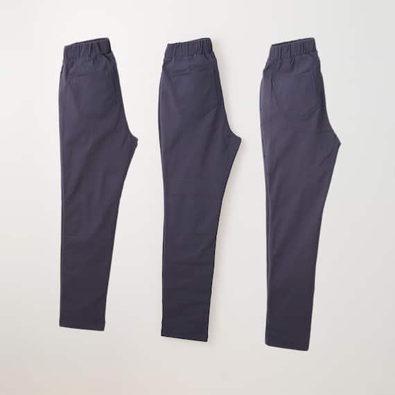 抗菌防臭生地使いあったかダウンパンツS2 レギュラー丈 (20005) 10枚目画像