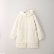 ボンバー中綿ロングコート　(10003)